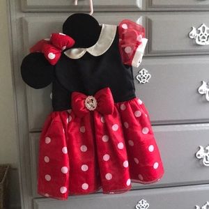 Disney store Minnie costume with ears